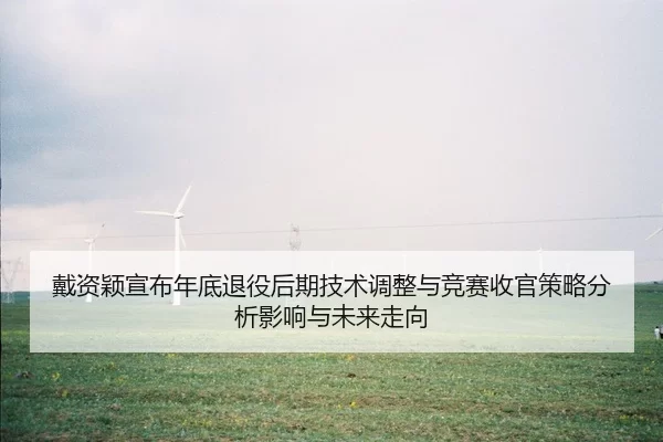 戴资颖宣布年底退役后期技术调整与竞赛收官策略分析影响与未来走向